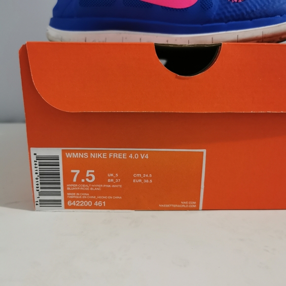 NIKE Free 4.0 V4 Womens Size 7.5 - Picture 8 of 8